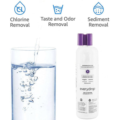 EDR1RXD1 water filter 1, W10295370A refrigerator water filter 1