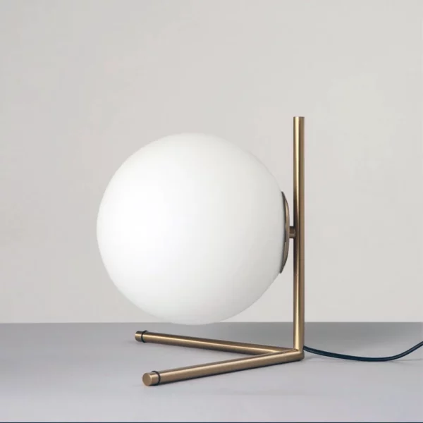 Retro Modern Brass Table Lamp