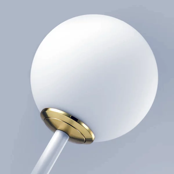 Retro Modern Frosted Glass Table Lamp - Image 4
