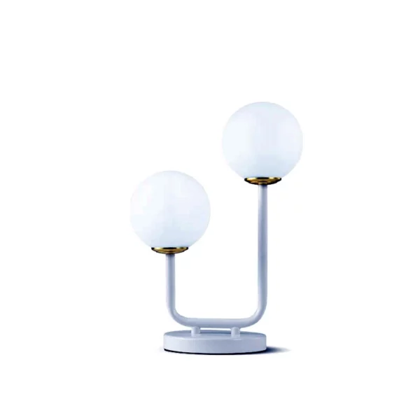 Retro Modern Frosted Glass Table Lamp - Image 3
