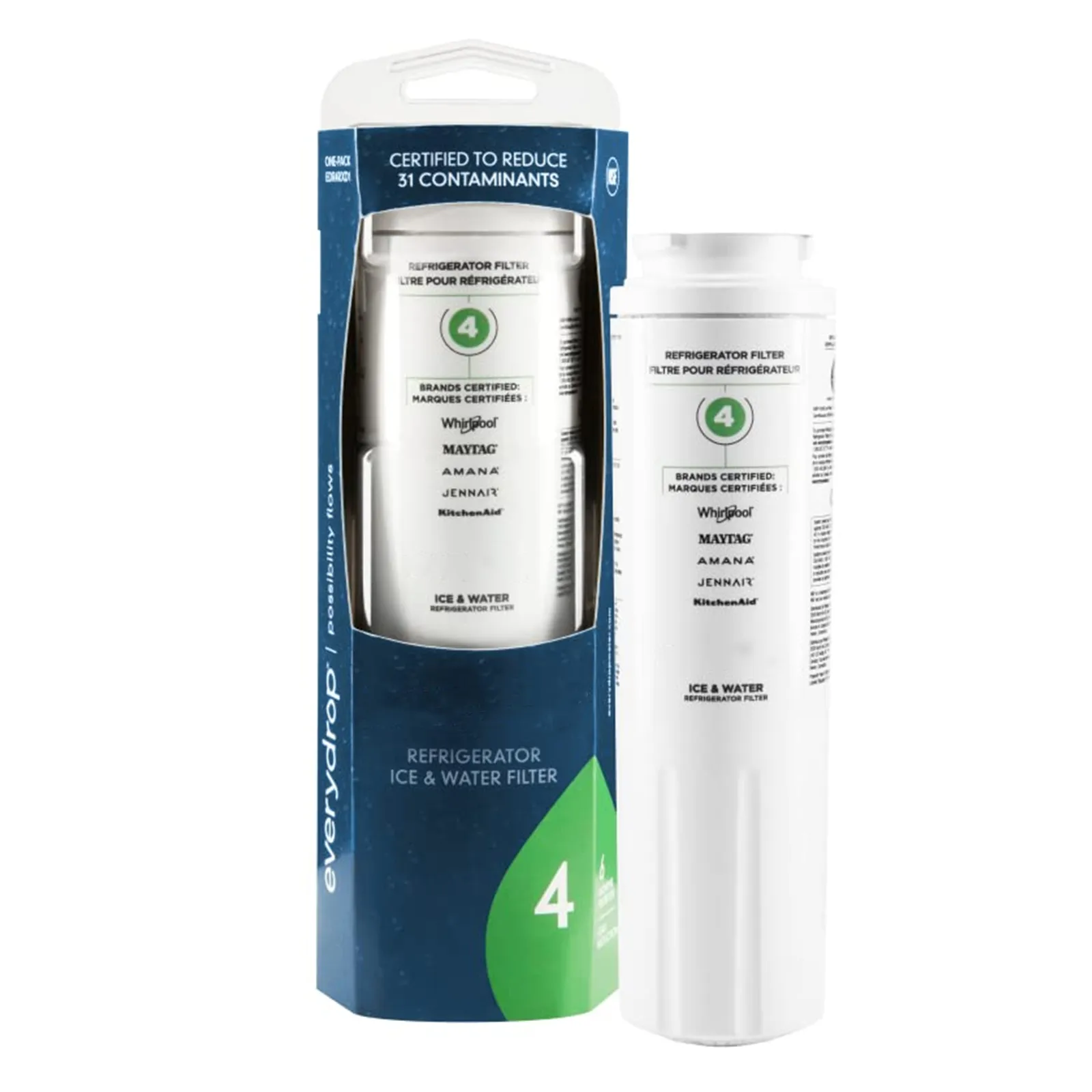 EDR4RXD1 Water Filter 4,Ice and Water Refrigerator Filter 4,UKF8001 - Image 6